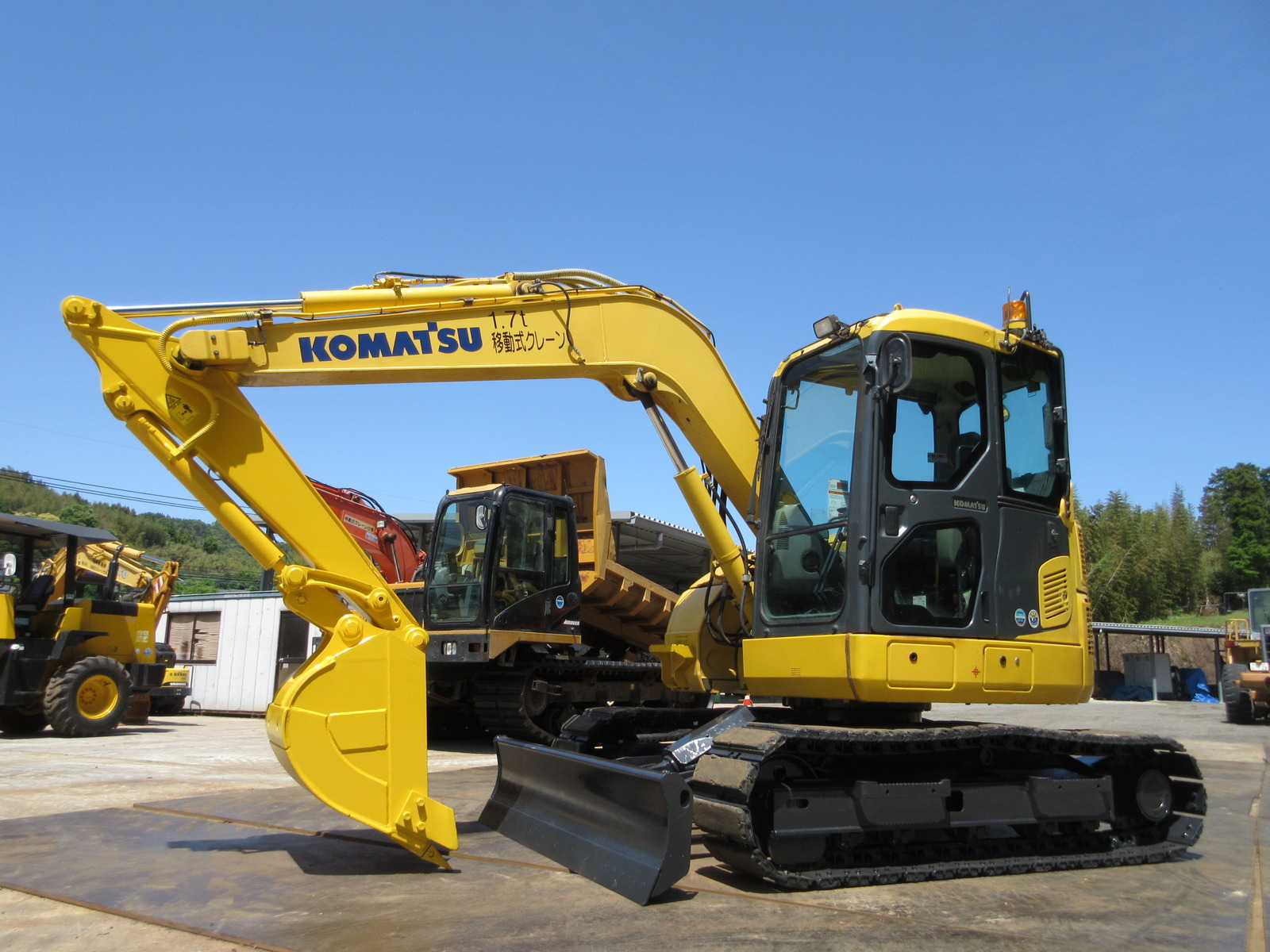 Used Construction Machine Used KOMATSU KOMATSU Excavator 0.2-0.3m3 PC78US-10