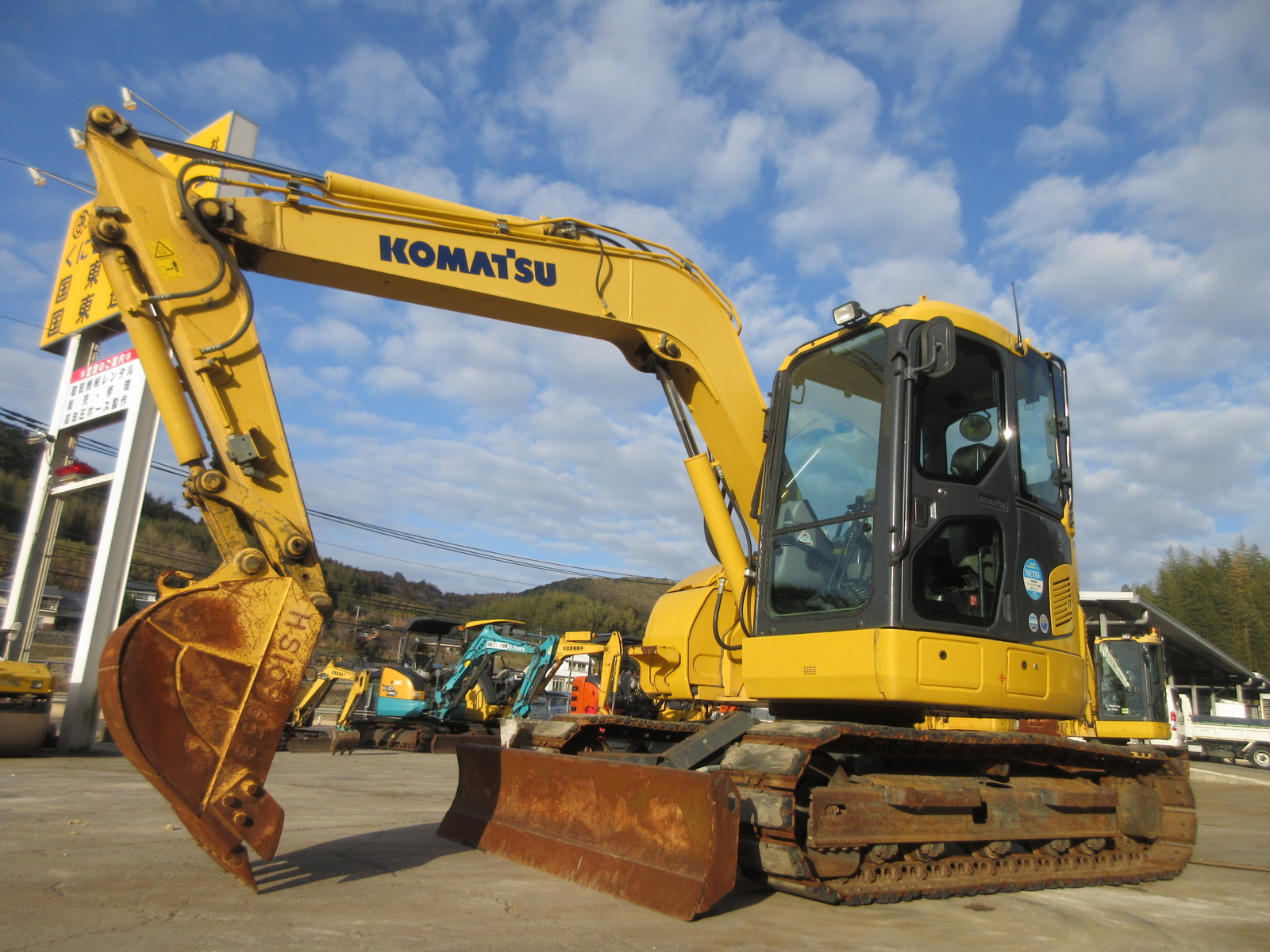 Used Construction Machine Used KOMATSU KOMATSU Excavator 0.2-0.3m3 PC78US-10