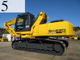 Used Construction Machine Used SUMITOMO SUMITOMO Material Handling / Recycling excavators Magnet SH220LC-3