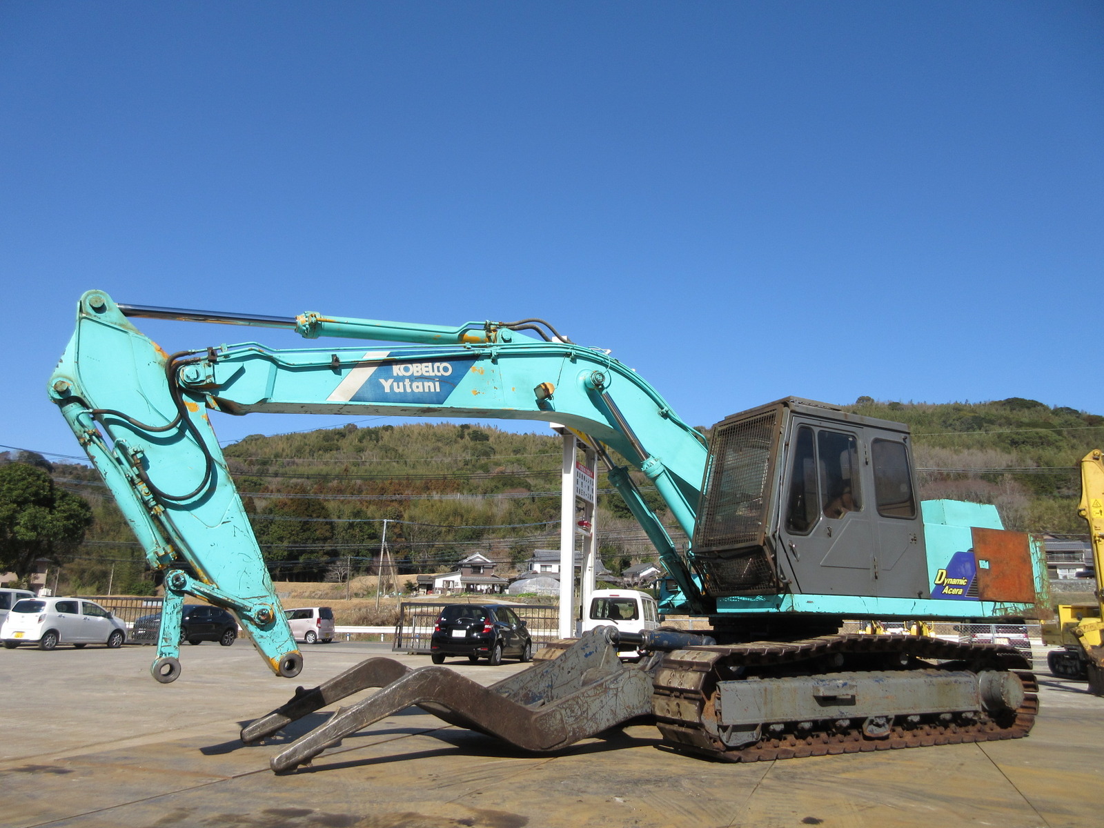 中古建設機械 中古 神鋼コベルコ建機 KOBELCO 自動車 解体機 ニブラー SK07-2