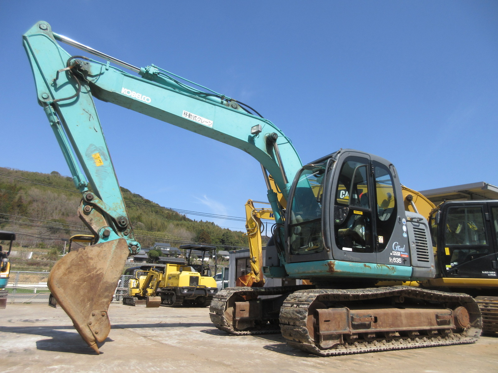 Used Construction Machine Used KOBELCO KOBELCO Excavator 0.4-0.5m3 SK135SR-1ES