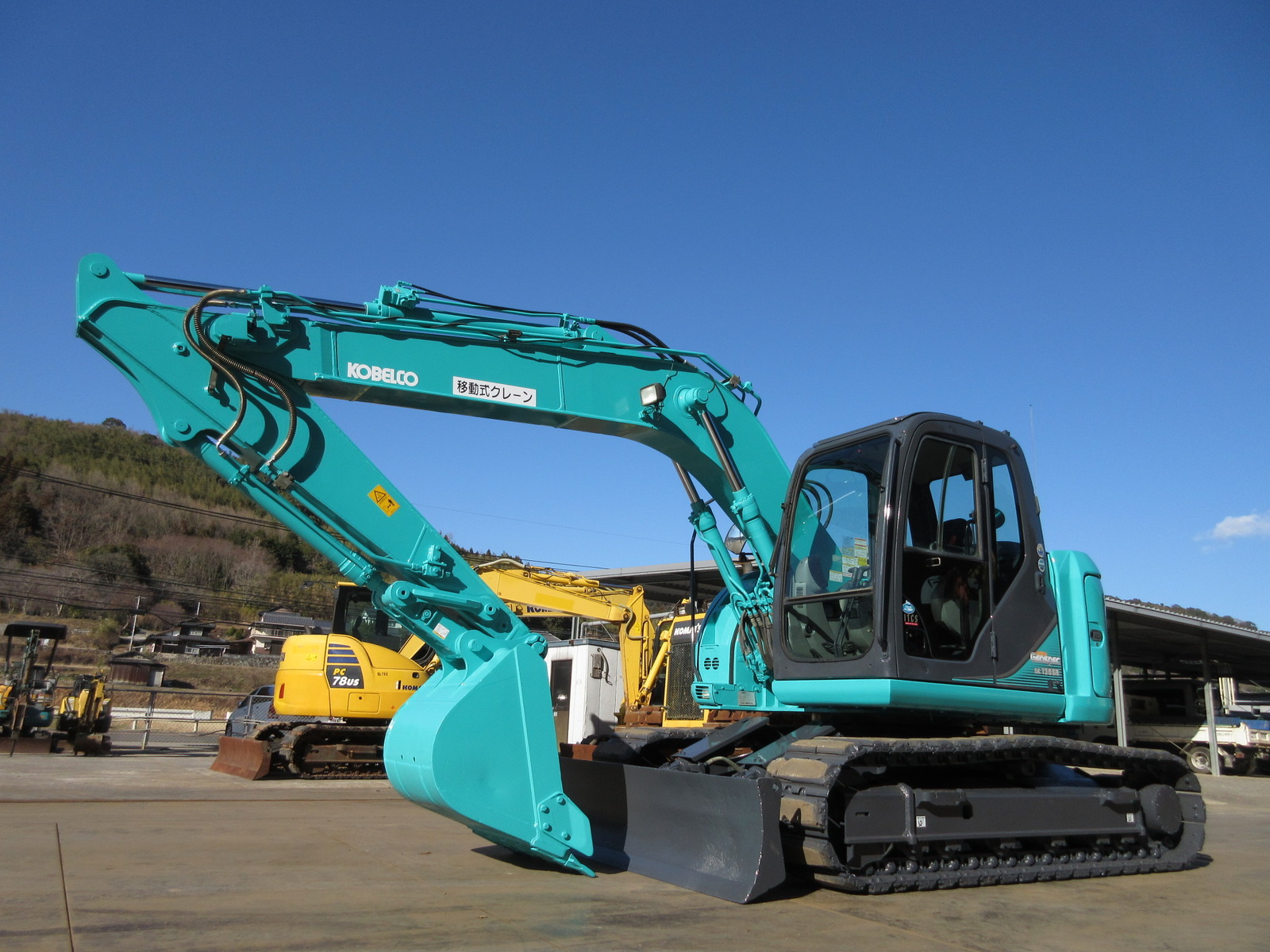 Used Construction Machine Used KOBELCO KOBELCO Excavator 0.4-0.5m3 SK135SR-2