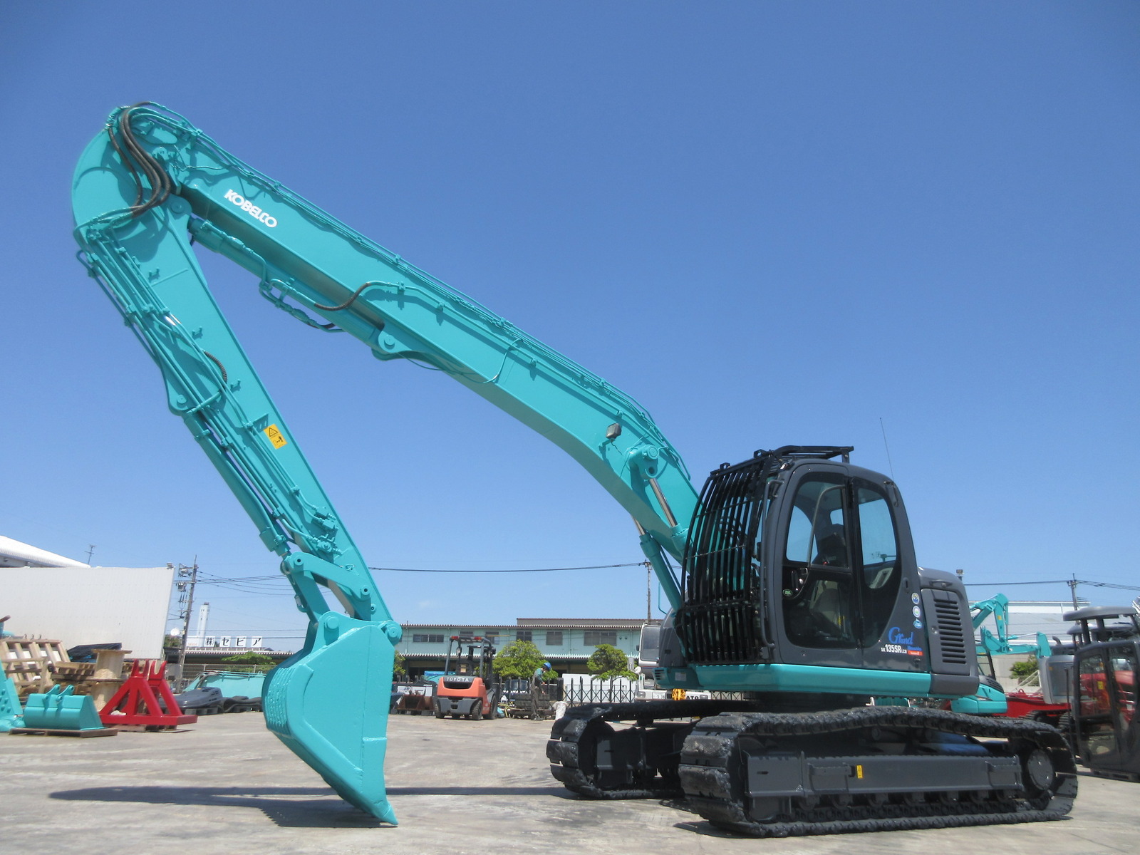 Used Construction Machine Used KOBELCO KOBELCO Demolition excavators Long front SK135SRLCD-1ES