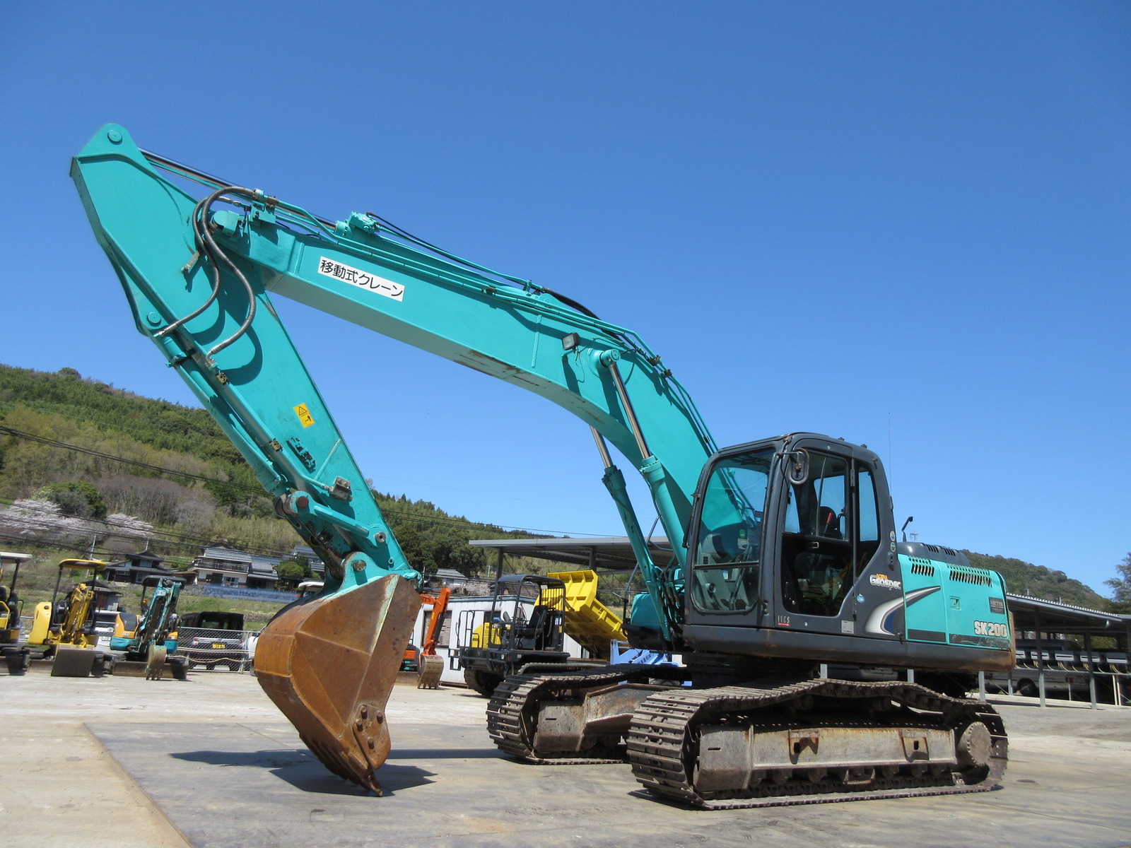 Used Construction Machine Used KOBELCO KOBELCO Excavator 0.7-0.9m3 SK200-8