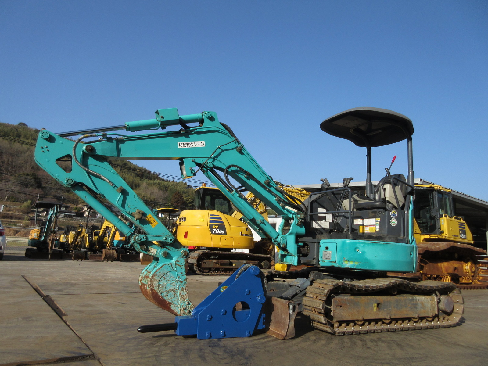 中古建設機械 中古 神鋼コベルコ建機 KOBELCO 油圧ショベル・バックホー ０．１立米以下 SK30SR-6