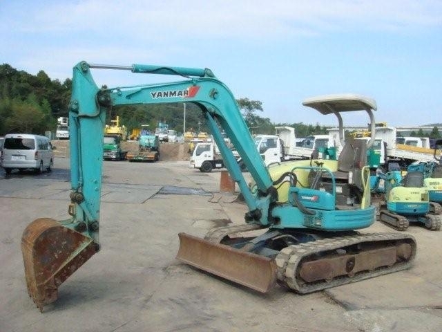 中古建設機械 中古 ヤンマーディーゼル YANMAR 油圧ショベル・バックホー ０．２－０．３立米 VIO40-1