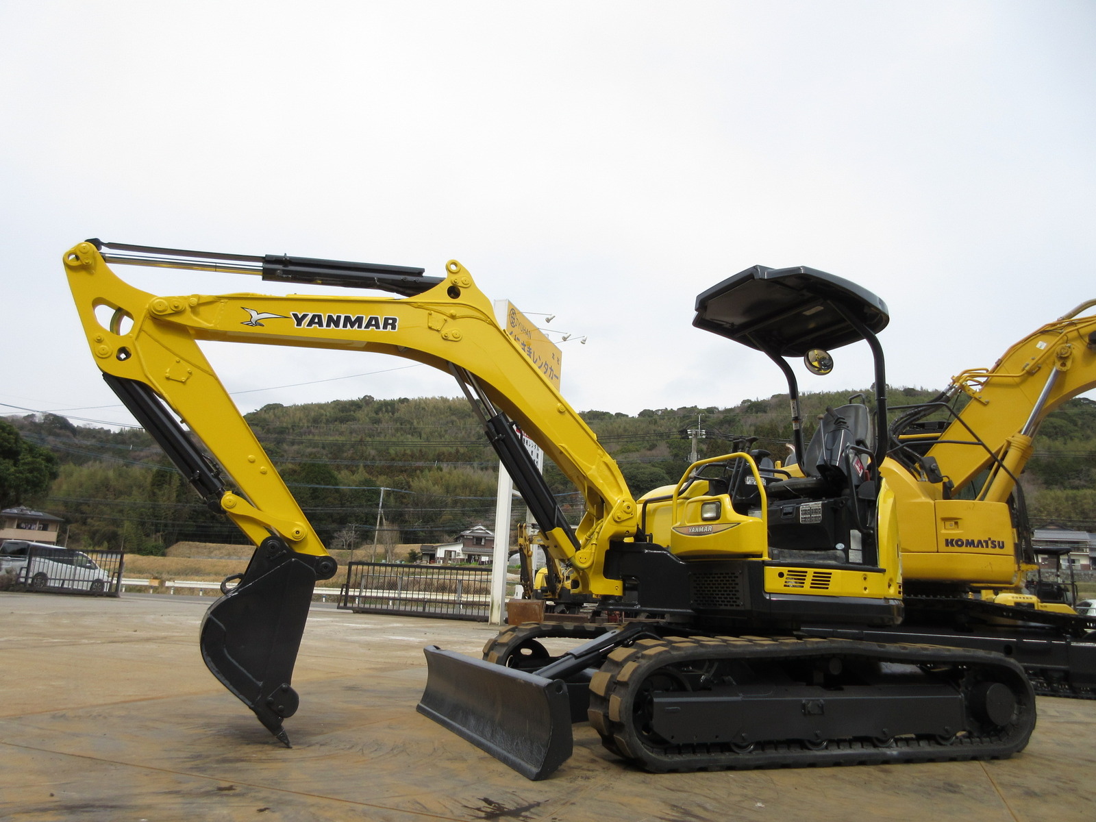 Used Construction Machine Used YANMAR YANMAR Excavator 0.2-0.3m3 VIO40-5