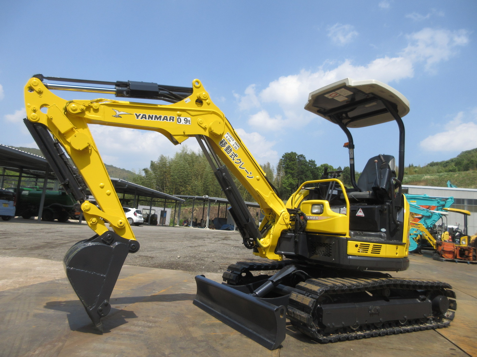 中古建設機械 中古 ヤンマーディーゼル YANMAR 油圧ショベル・バックホー ０．１立米以下 ViO30-5B