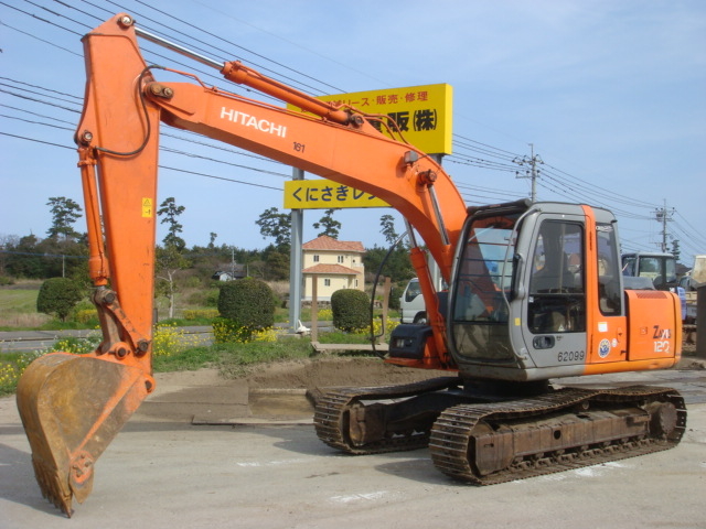 中古建設機械 中古 日立建機 HITACHI 油圧ショベル・バックホー ０．４－０．５立米 ZX120