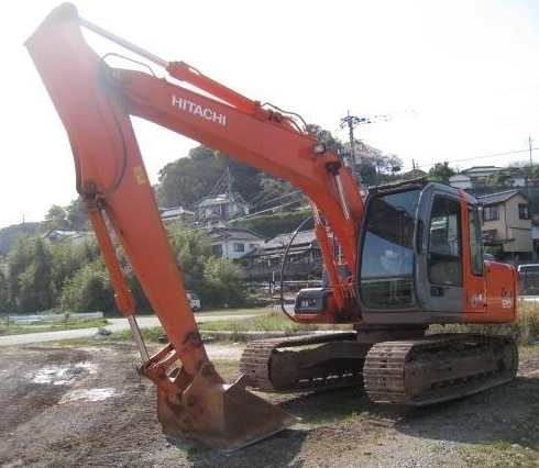 中古建設機械 中古 日立建機 HITACHI 油圧ショベル・バックホー ０．４－０．５立米 ZX120