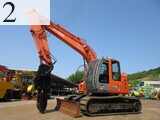 Used Construction Machine Used HITACHI HITACHI Material Handling / Recycling excavators Grapple ZX135US