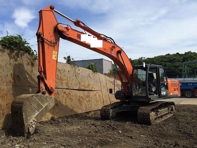 中古建設機械 中古 日立建機 HITACHI 油圧ショベル・バックホー ０．７－０．９立米 ZX200-3