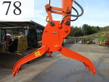 Used Construction Machine Used HITACHI HITACHI Demolition excavators Long front ZX75USK-3