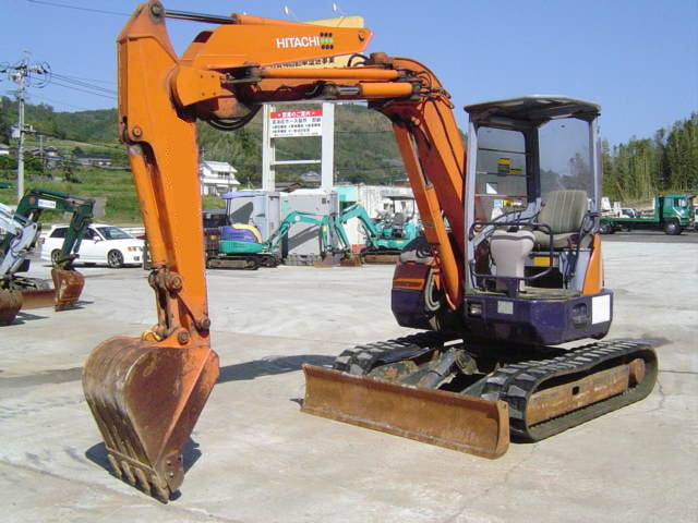 Used Construction Machine Used HITACHI HITACHI Excavator 0.2-0.3m3 EX55UR