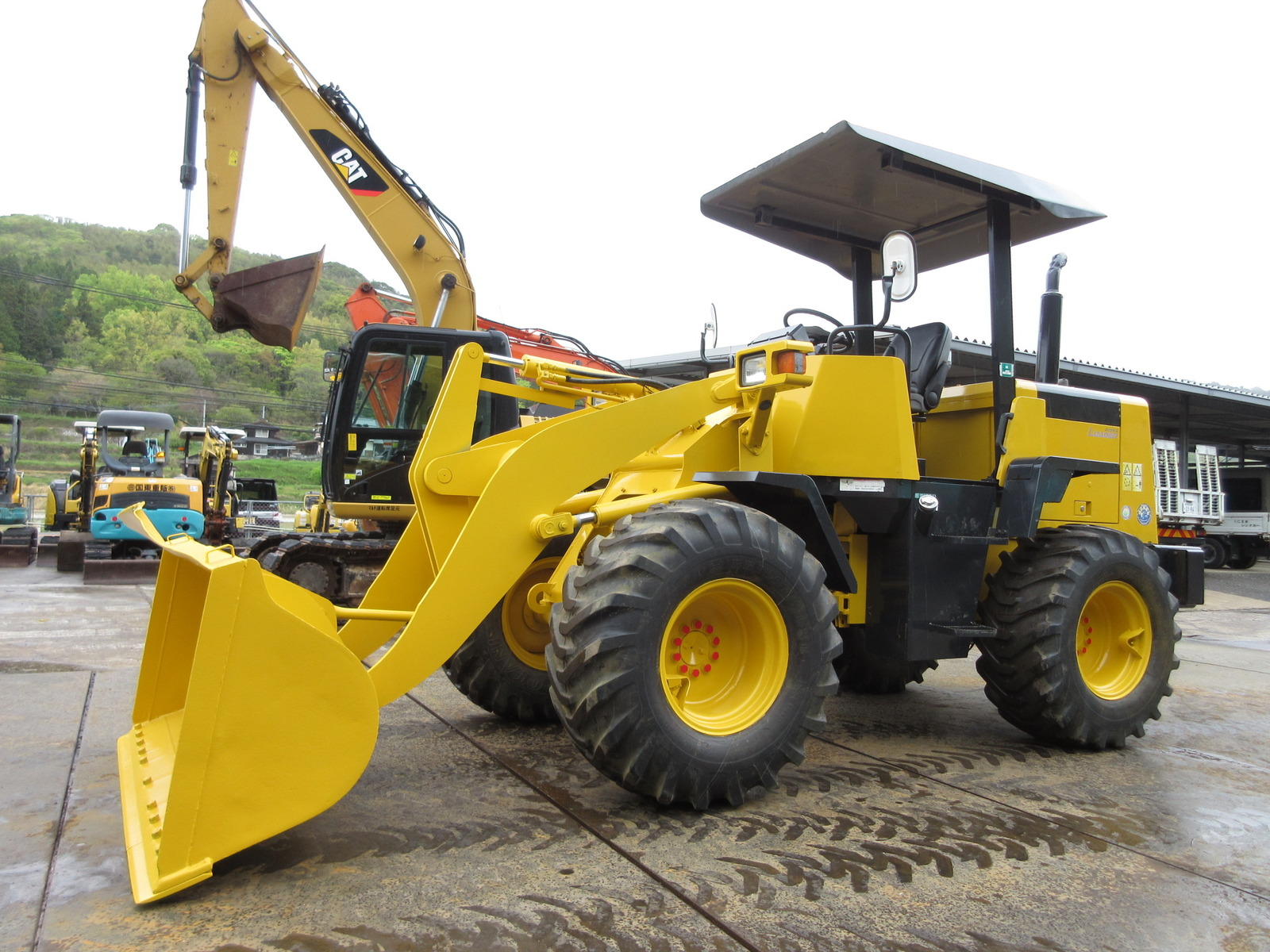 Used Construction Machine Used KOMATSU KOMATSU Wheel Loader smaller than 1.0m3 WA80-3