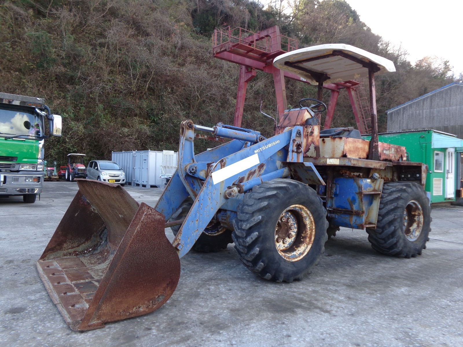 Used Construction Machine Used MITSUBISHI MITSUBISHI Wheel Loader smaller than 1.0m3 WS500B