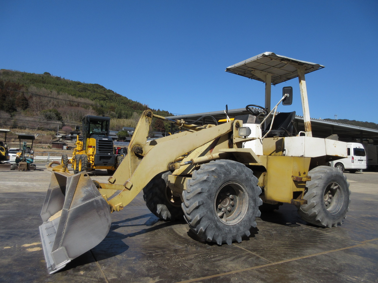 Used Construction Machine Used YANMAR YANMAR Wheel Loader smaller than 1.0m3 Y41WA