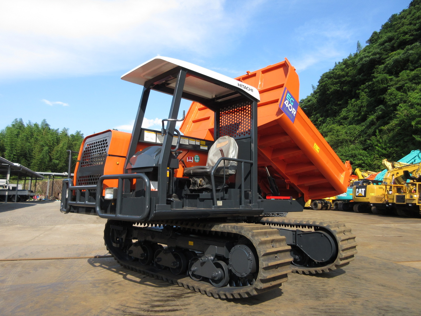 中古建設機械 中古 日立建機 HITACHI クローラ・キャリア クルクルキャリア・全旋回キャリアダンプ EG40R