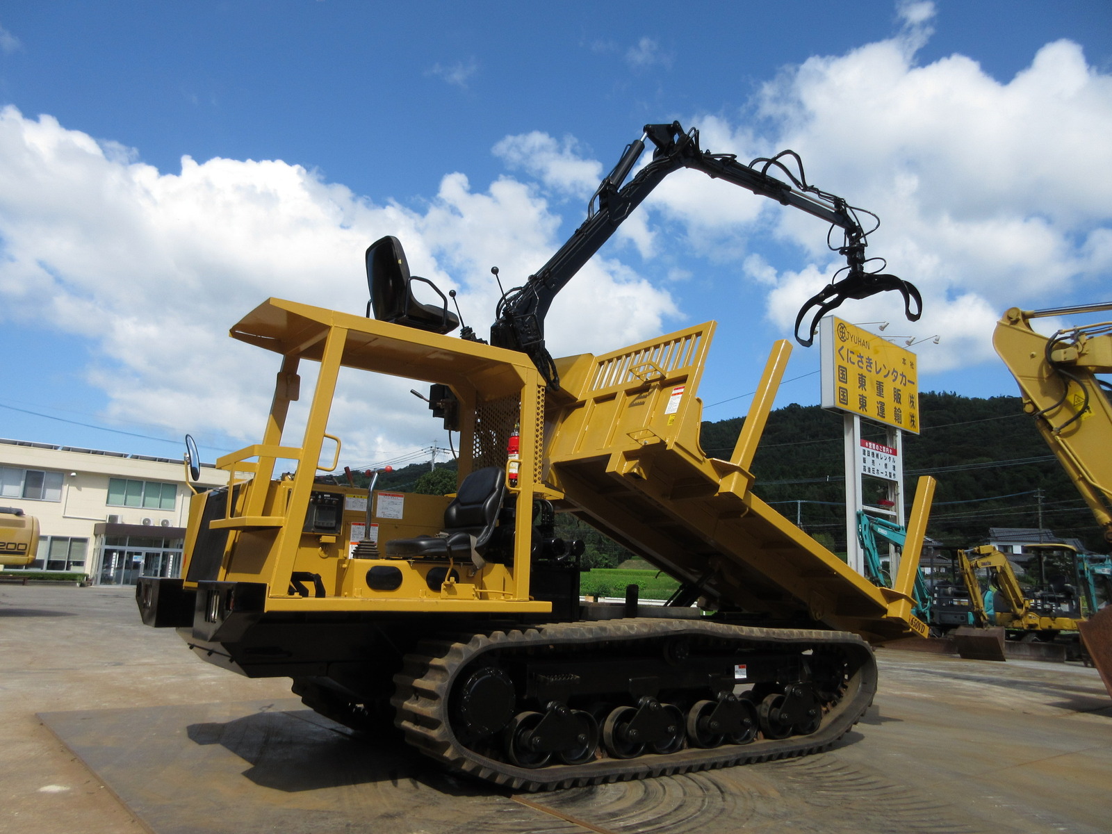 Used Construction Machine Used MOROOKA MOROOKA Forestry excavators Forwarder MST-650VDL