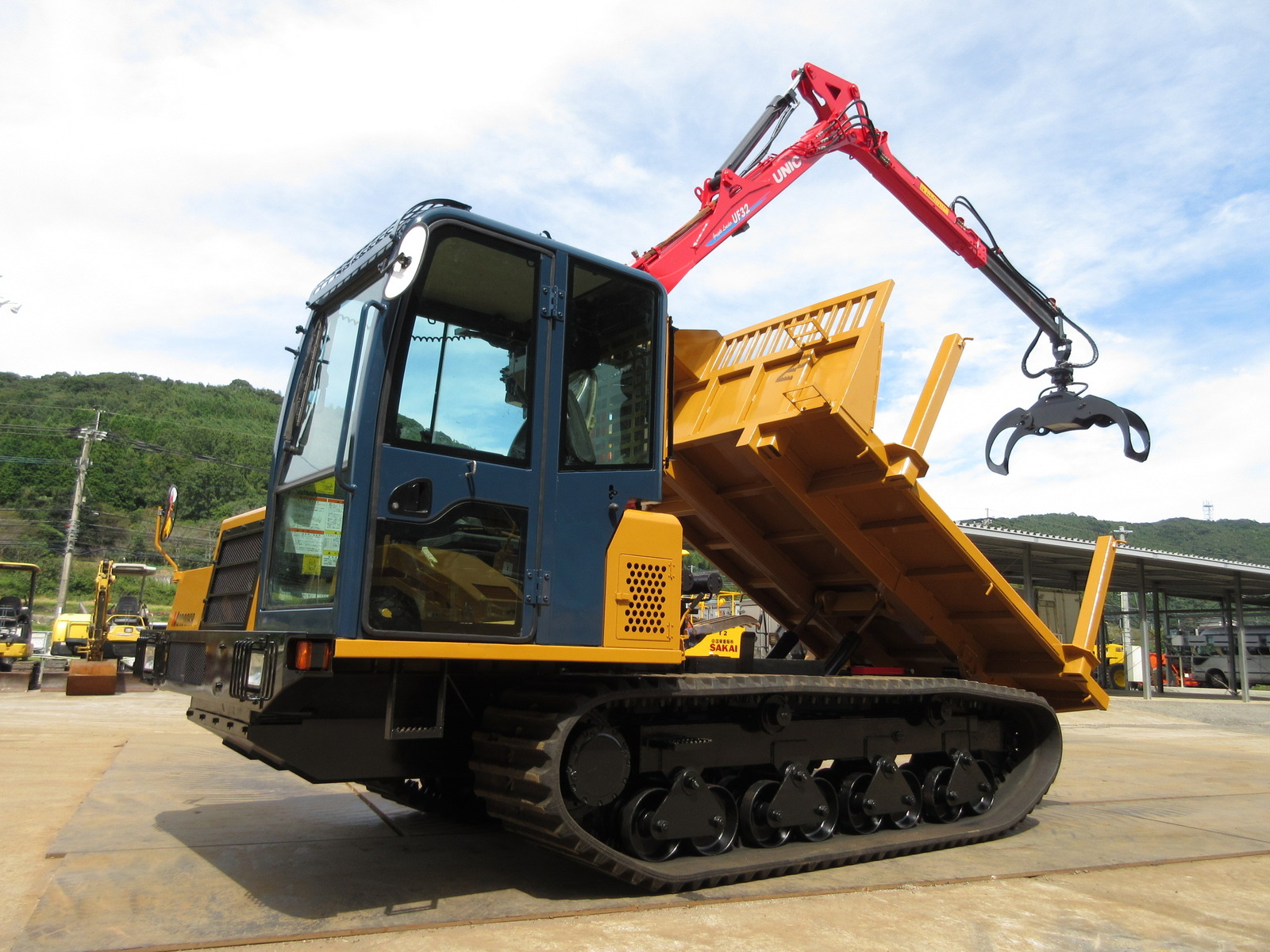 Used Construction Machine Used MOROOKA MOROOKA Forestry excavators Forwarder MST-800VDL