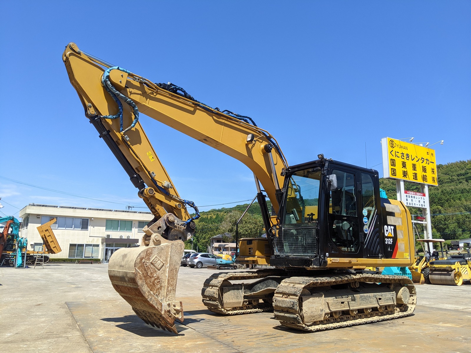 Used Construction Machine Used CAT CAT Excavator 0.4-0.5m3 312F