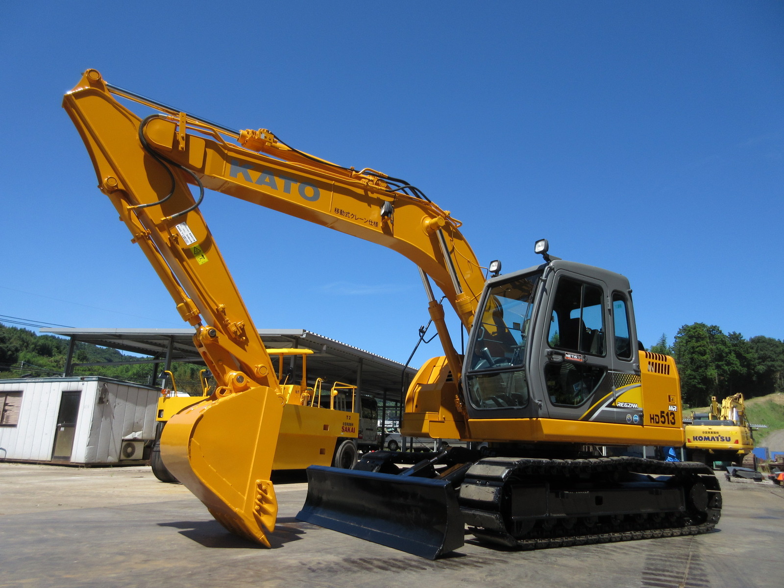 Used Construction Machine Used KATO WORKS KATO WORKS Excavator 0.4-0.5m3 HD513MR-6