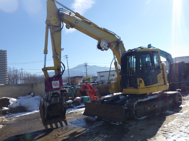 中古建設機械 中古 コマツ KOMATSU 林業機械 フェラーバンチャザウルスロボ PC138US-10NM