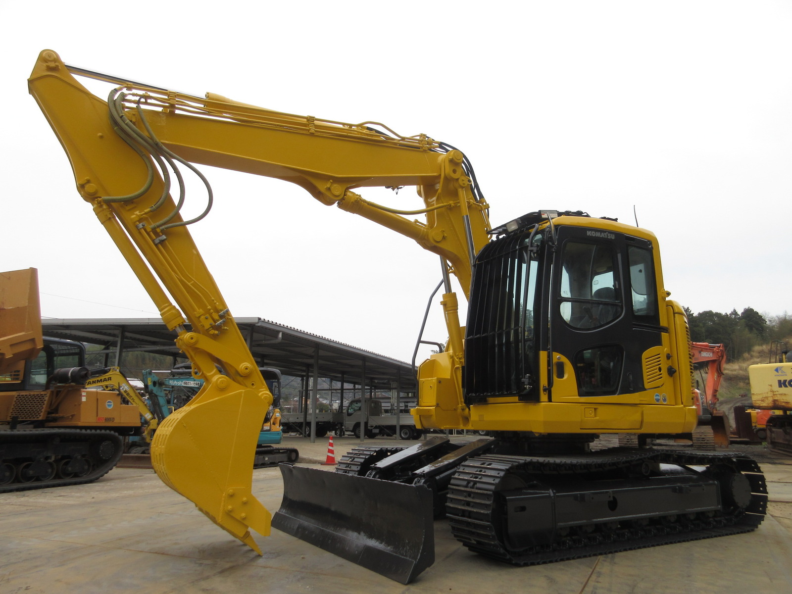 Used Construction Machine Used KOMATSU KOMATSU Demolition excavators Long front PC138US-10