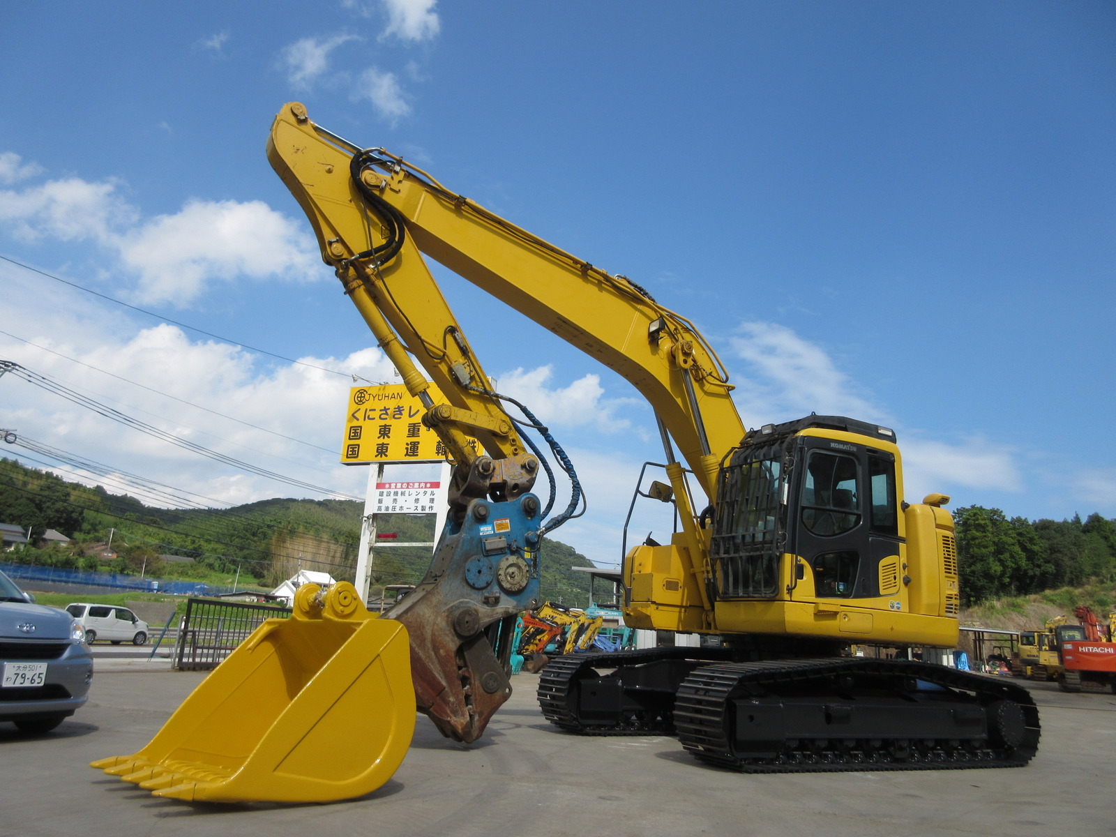 Used Construction Machine Used KOMATSU KOMATSU Demolition excavators Demolition backhoe PC228US-11