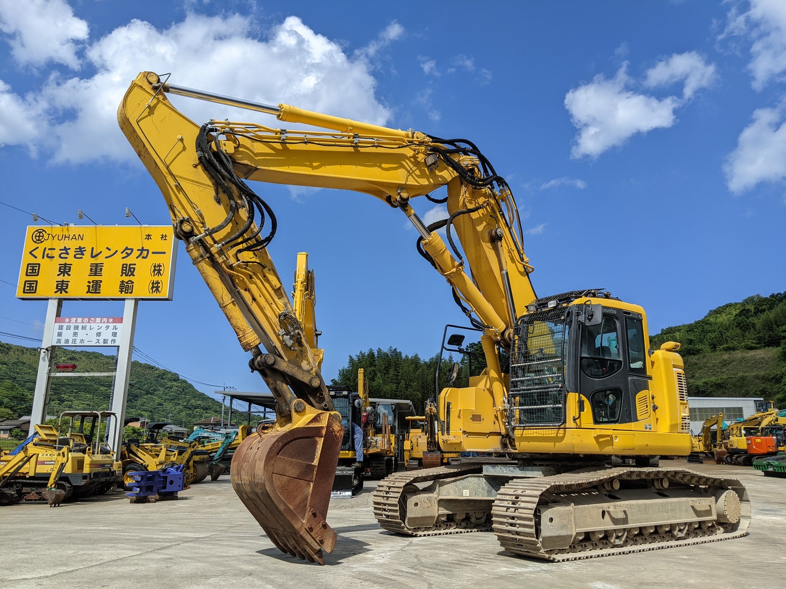 Used Construction Machine Used KOMATSU KOMATSU Demolition excavators Long front PC228USLC-11