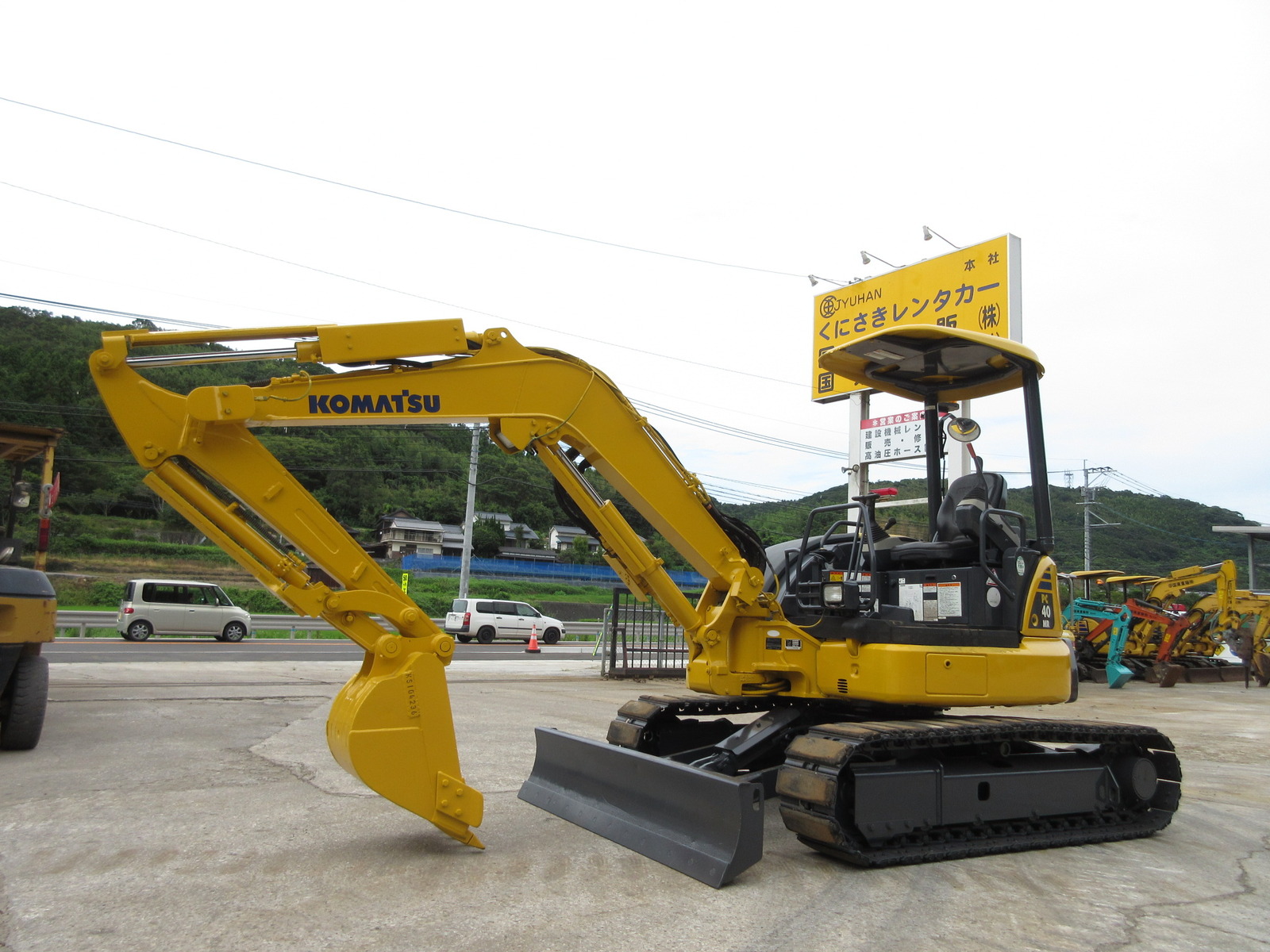 Used Construction Machine Used KOMATSU KOMATSU Excavator 0.2-0.3m3 PC40MR-3