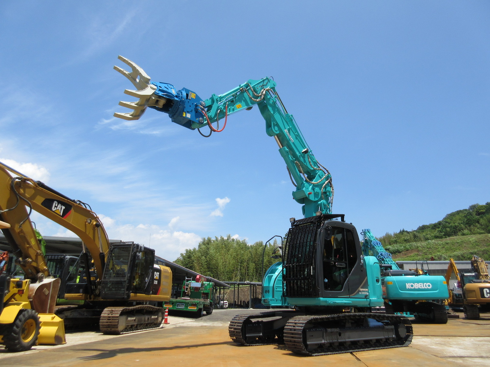 Used Construction Machine Used KOBELCO KOBELCO Demolition excavators Long front SK135SRDLC-2