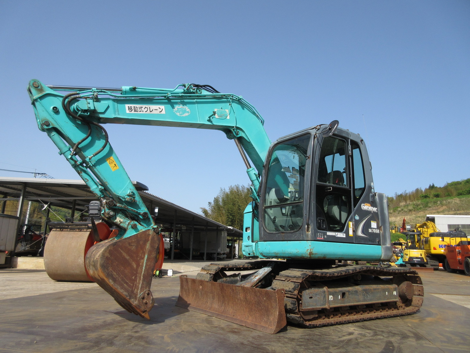 Used Construction Machine Used KOBELCO KOBELCO Excavator 0.4-0.5m3 SK70SR-2