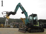 Used Construction Machine Used YANMAR YANMAR Forestry excavators Grapple / Winch / Blade ViO50-5B