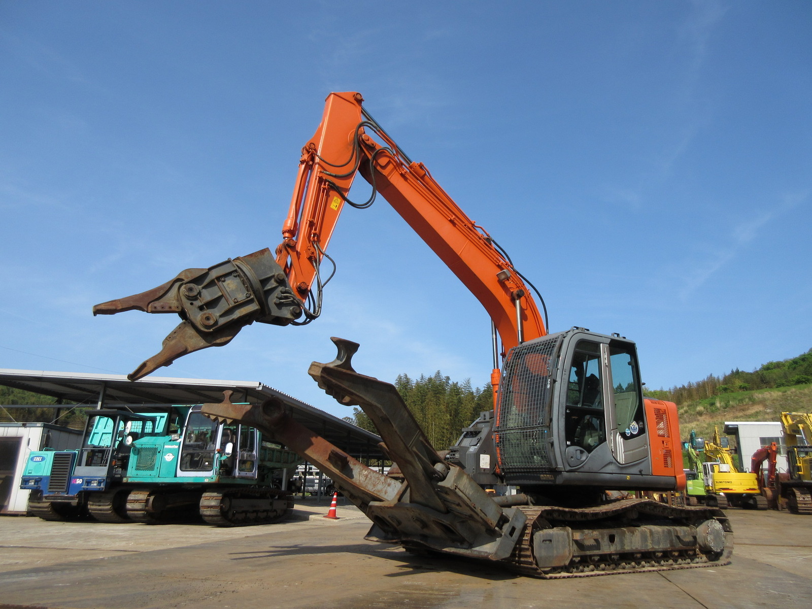 Used Construction Machine Used HITACHI HITACHI Car dismantlers Car dismantlers ZX135US-3