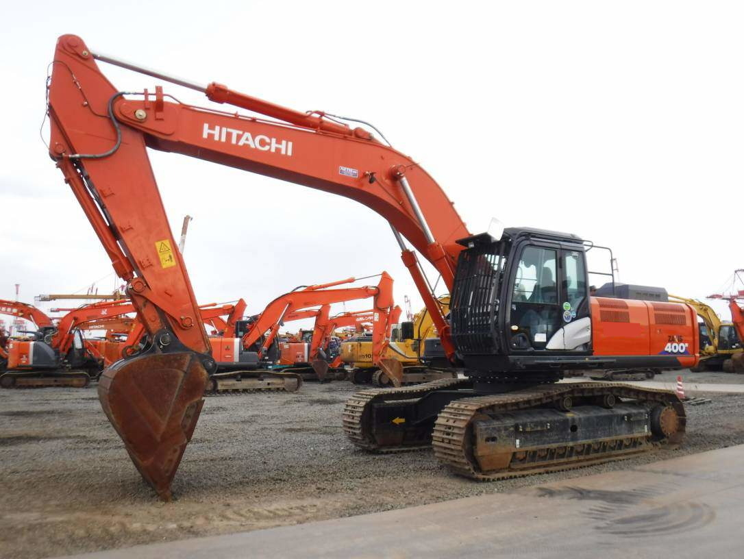 中古建設機械 中古 日立建機 HITACHI 解体機 ロングフロント・ハイリフト ZX400R-6