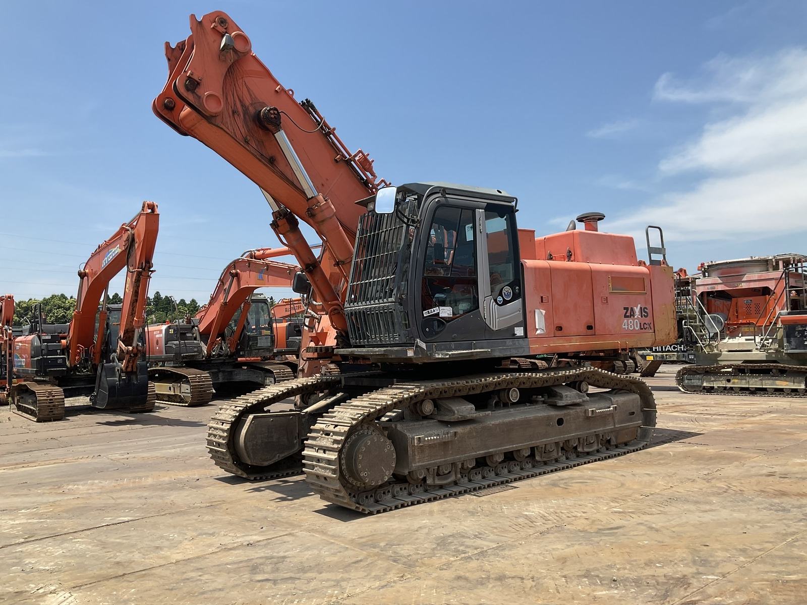 Used Construction Machine Used HITACHI HITACHI Demolition excavators Long front ZX480LCK-3