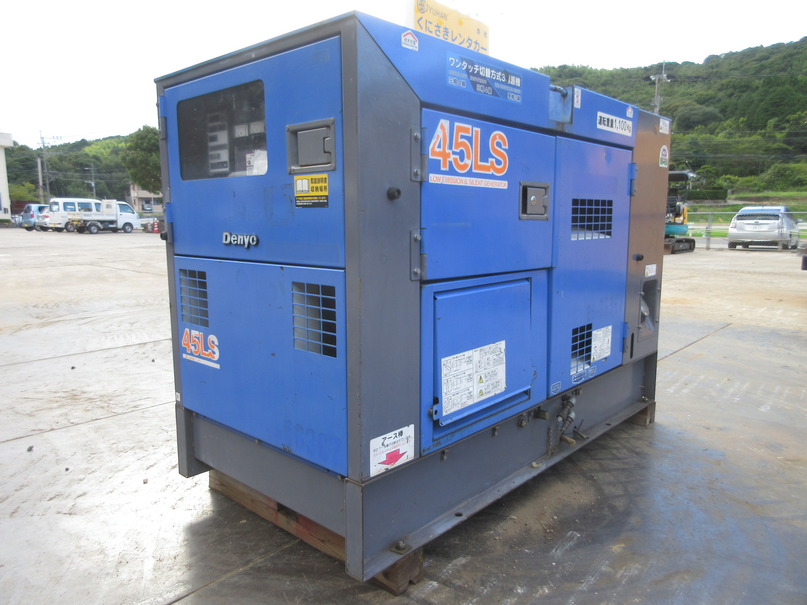 Used Construction Machine Used DENYO DENYO Generator  DCA-45LSK