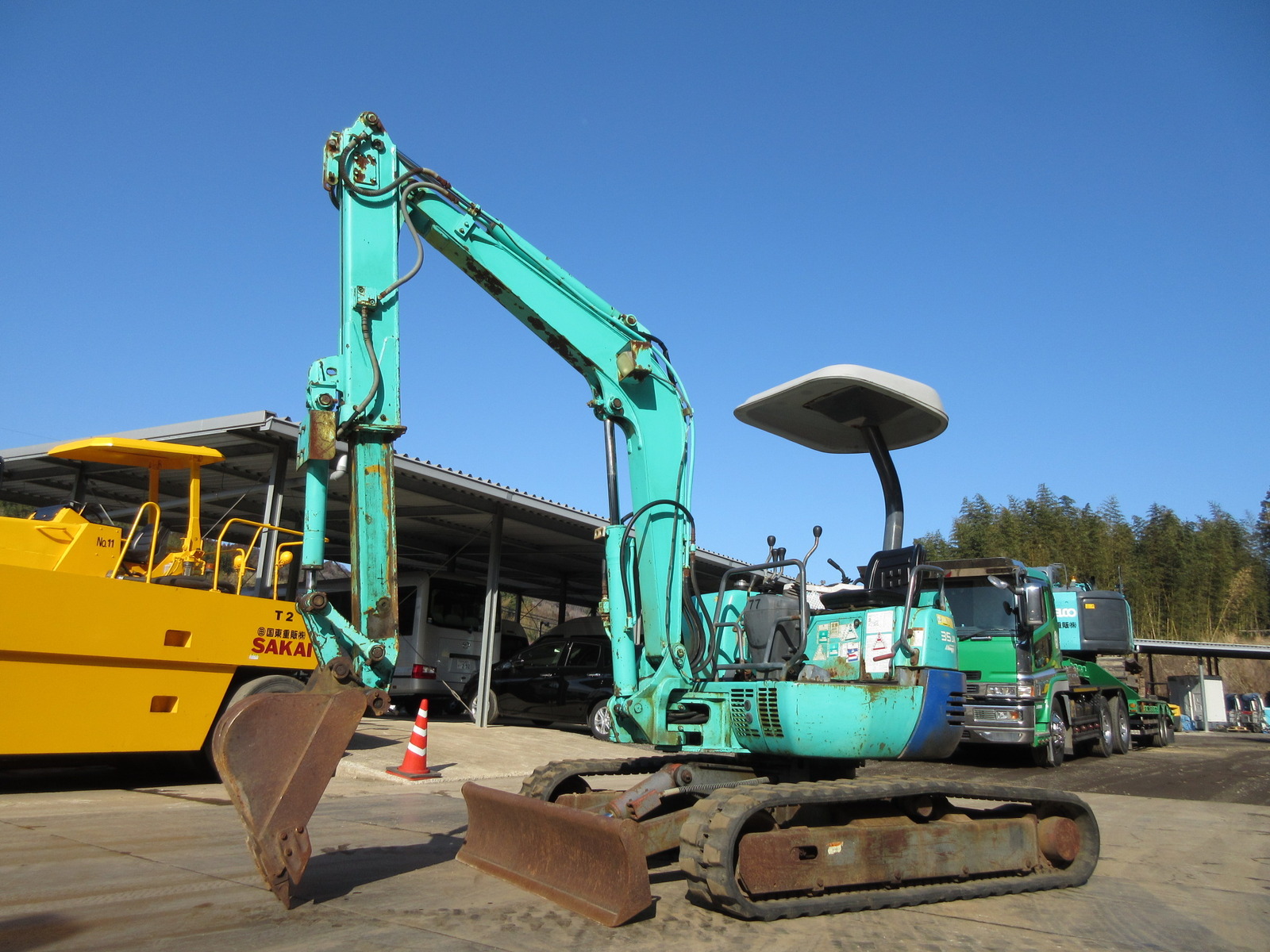 Used Construction Machine Used IHI Construction Machinery IHI Construction Machinery Excavator ~0.1m3 35JX