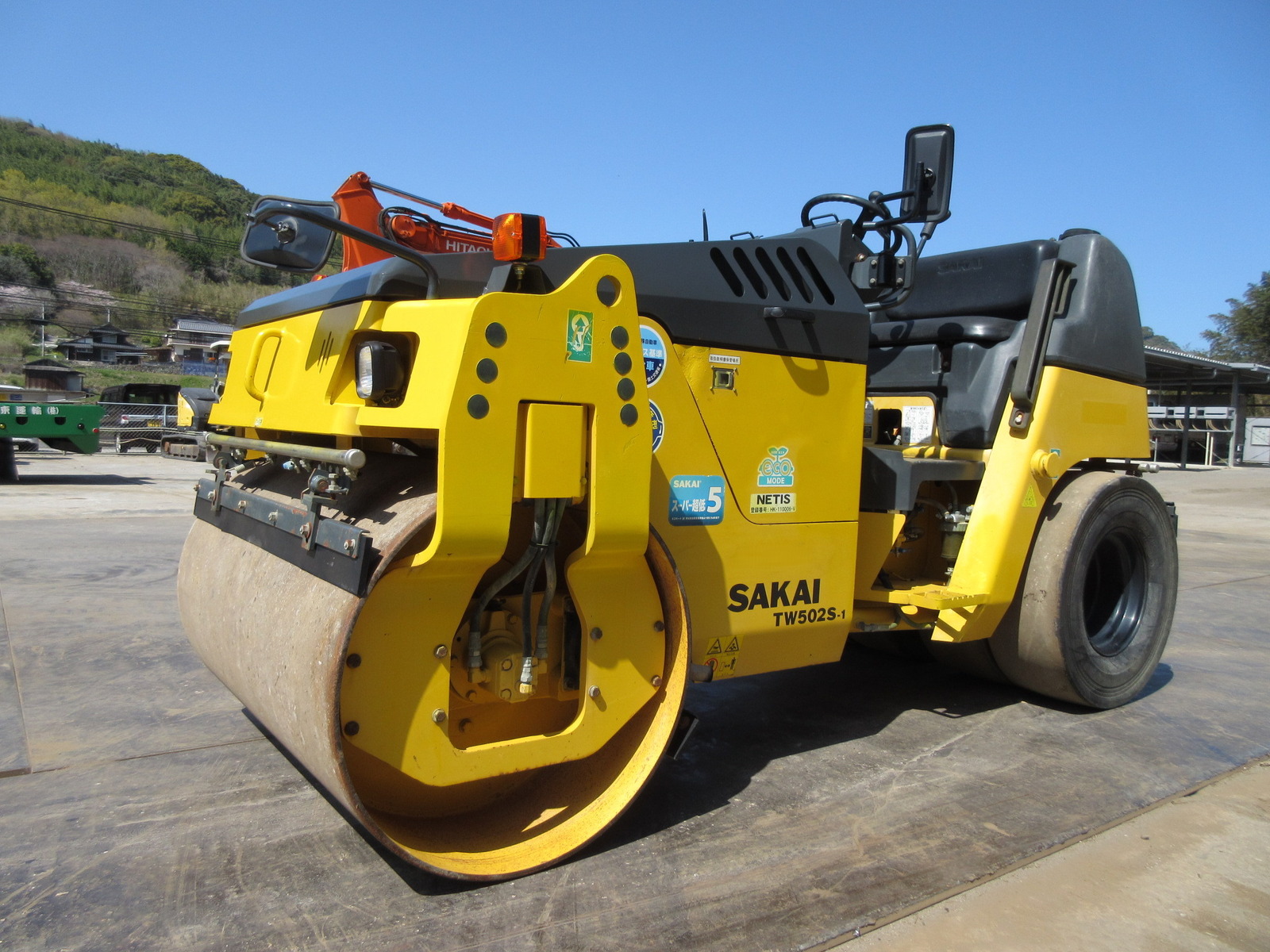 Used Construction Machine Used SAKAI SAKAI Roller Vibration rollers for paving TW502S