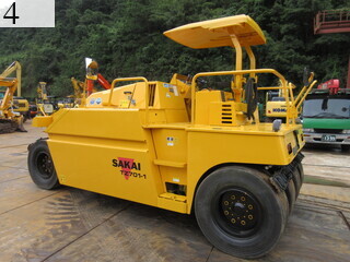 Used Construction Machine Used SAKAI SAKAI Roller Tire rollers TZ701-1