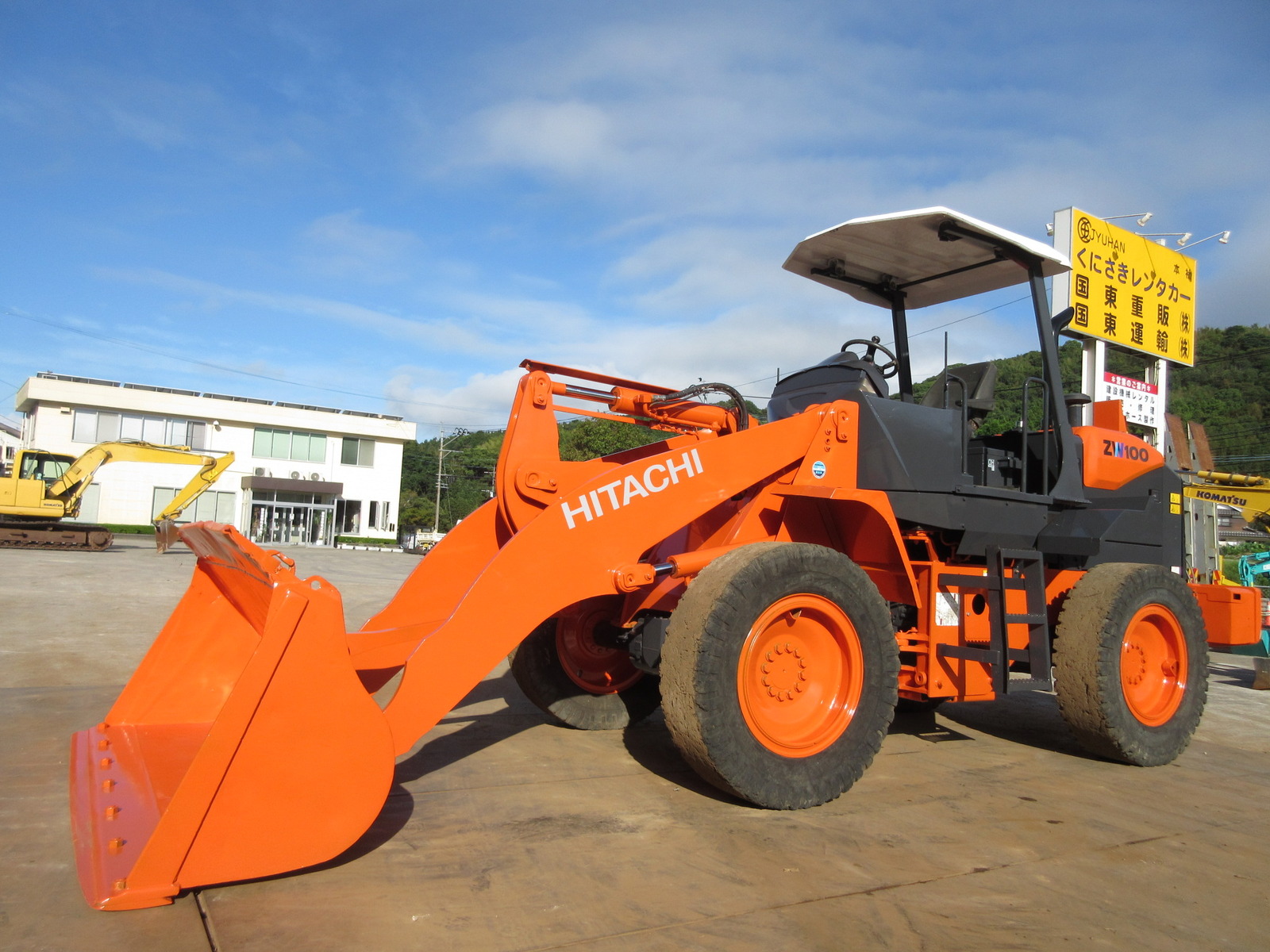 Used Construction Machine Used HITACHI HITACHI Wheel Loader bigger than 1.0m3 ZW100-5B