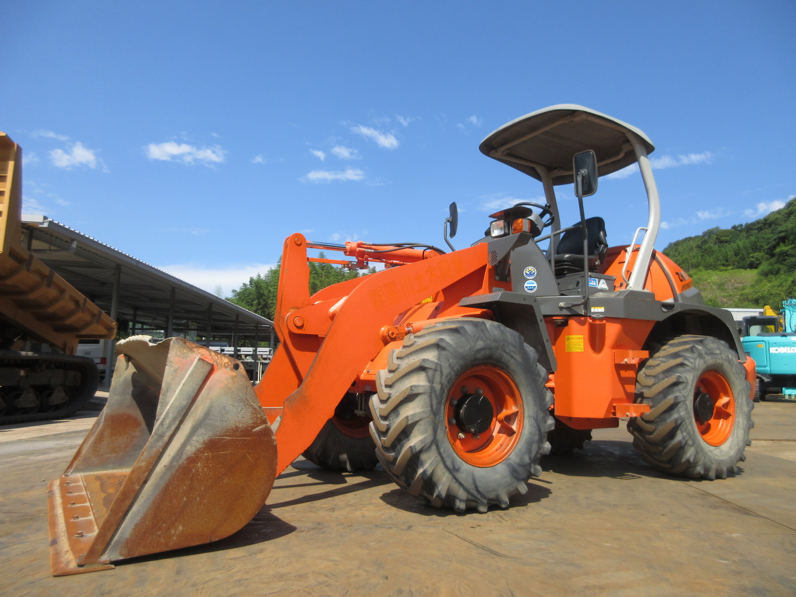 Used Construction Machine Used HITACHI HITACHI Wheel Loader smaller than 1.0m3 ZW80