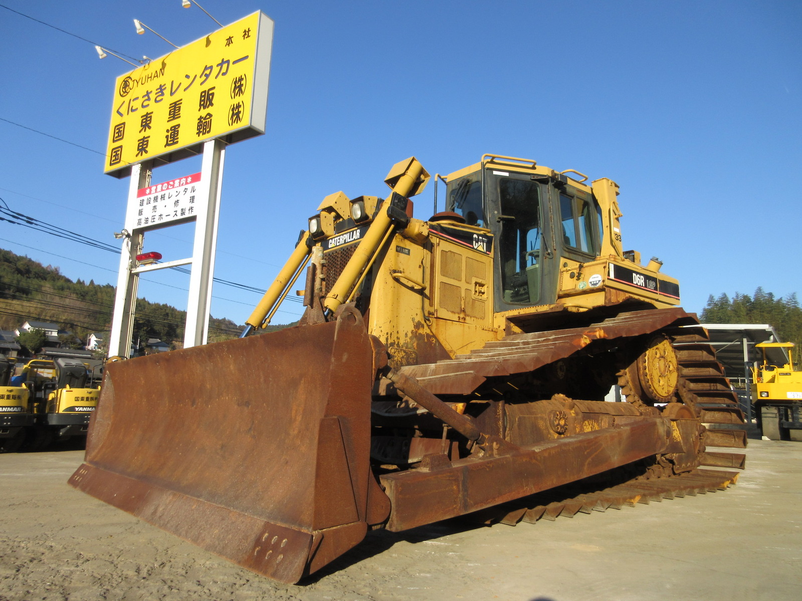 Used Construction Machine Used CAT CAT Bulldozer  D6R