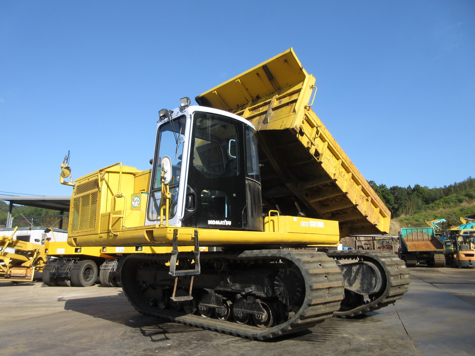 Used Construction Machine Used KOMATSU KOMATSU Crawler carrier Crawler Dump Rotating CD110R-1