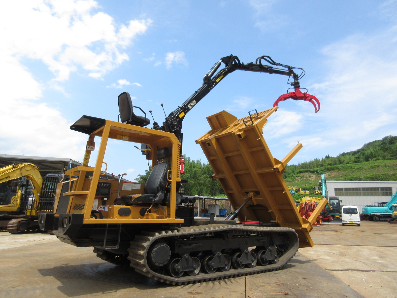 Used Construction Machine Used MOROOKA MOROOKA Forestry excavators Forwarder MST-650VDL