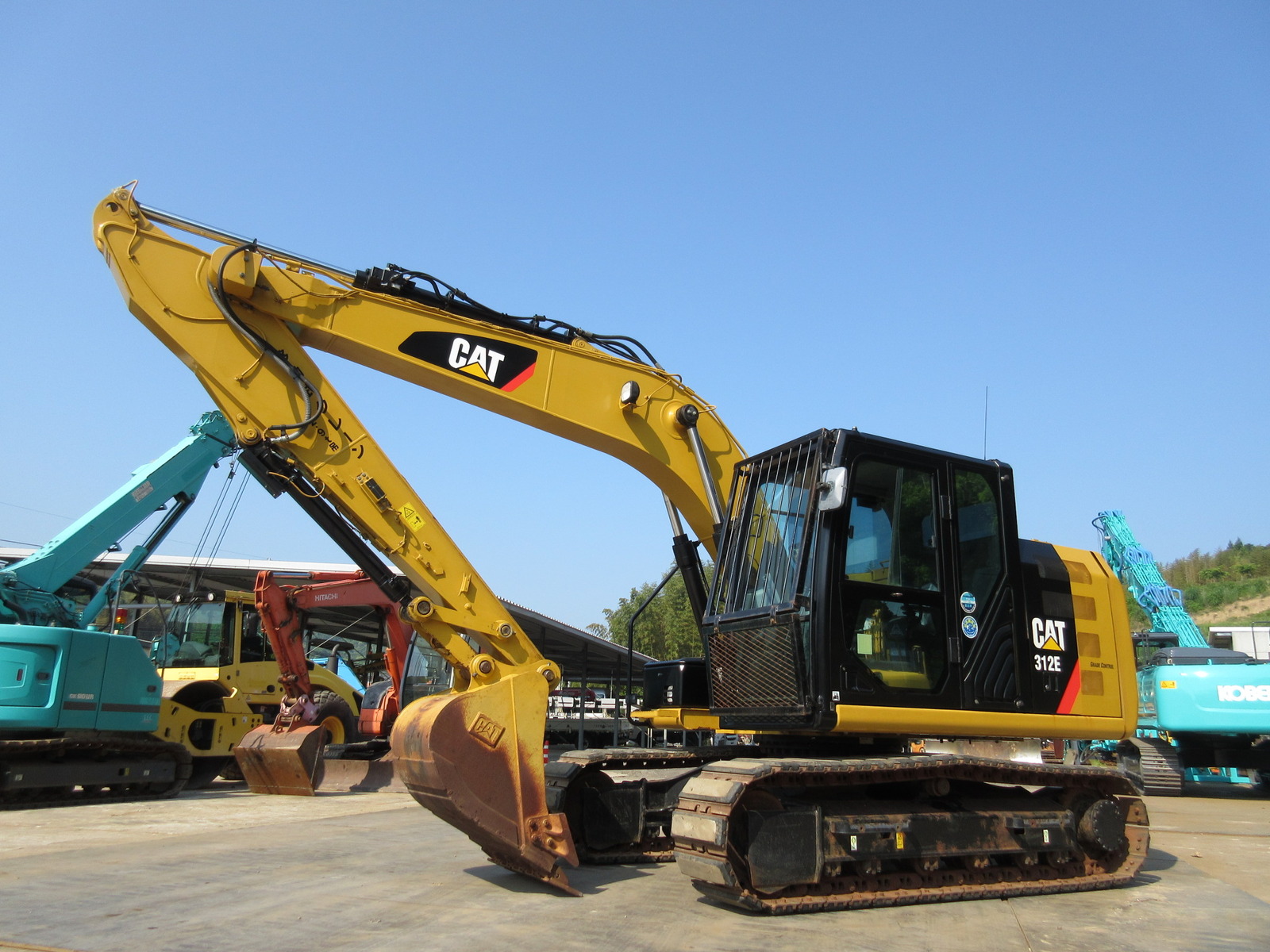 Used Construction Machine Used CAT CAT Excavator 0.4-0.5m3 312E-2