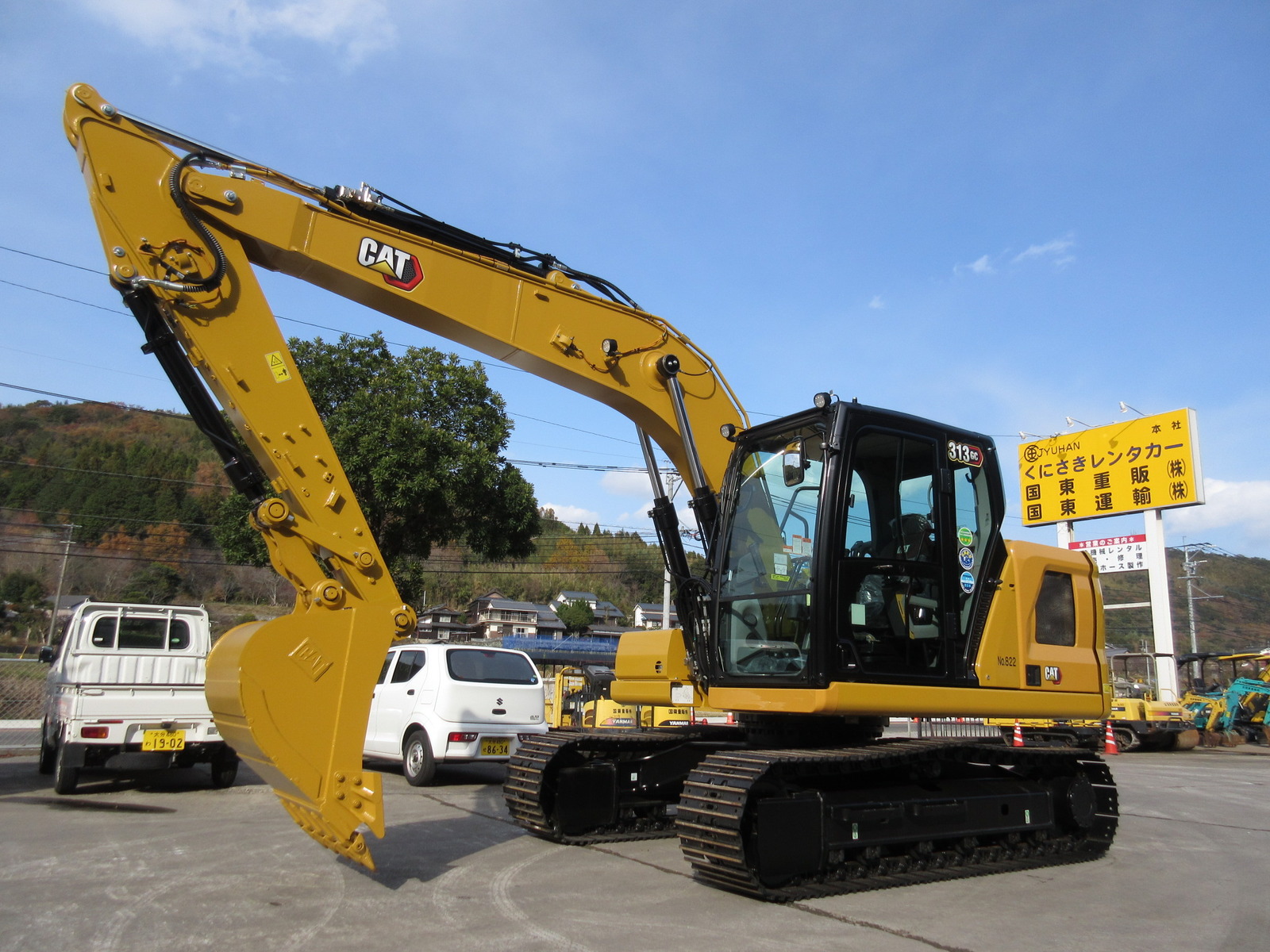 Used Construction Machine Used CAT CAT Excavator 0.4-0.5m3 313GC