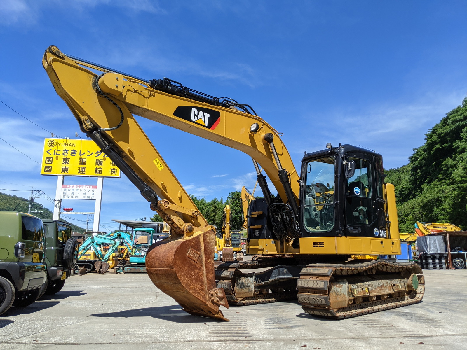 Used Construction Machine Used CAT CAT Excavator 0.4-0.5m3 314ECR