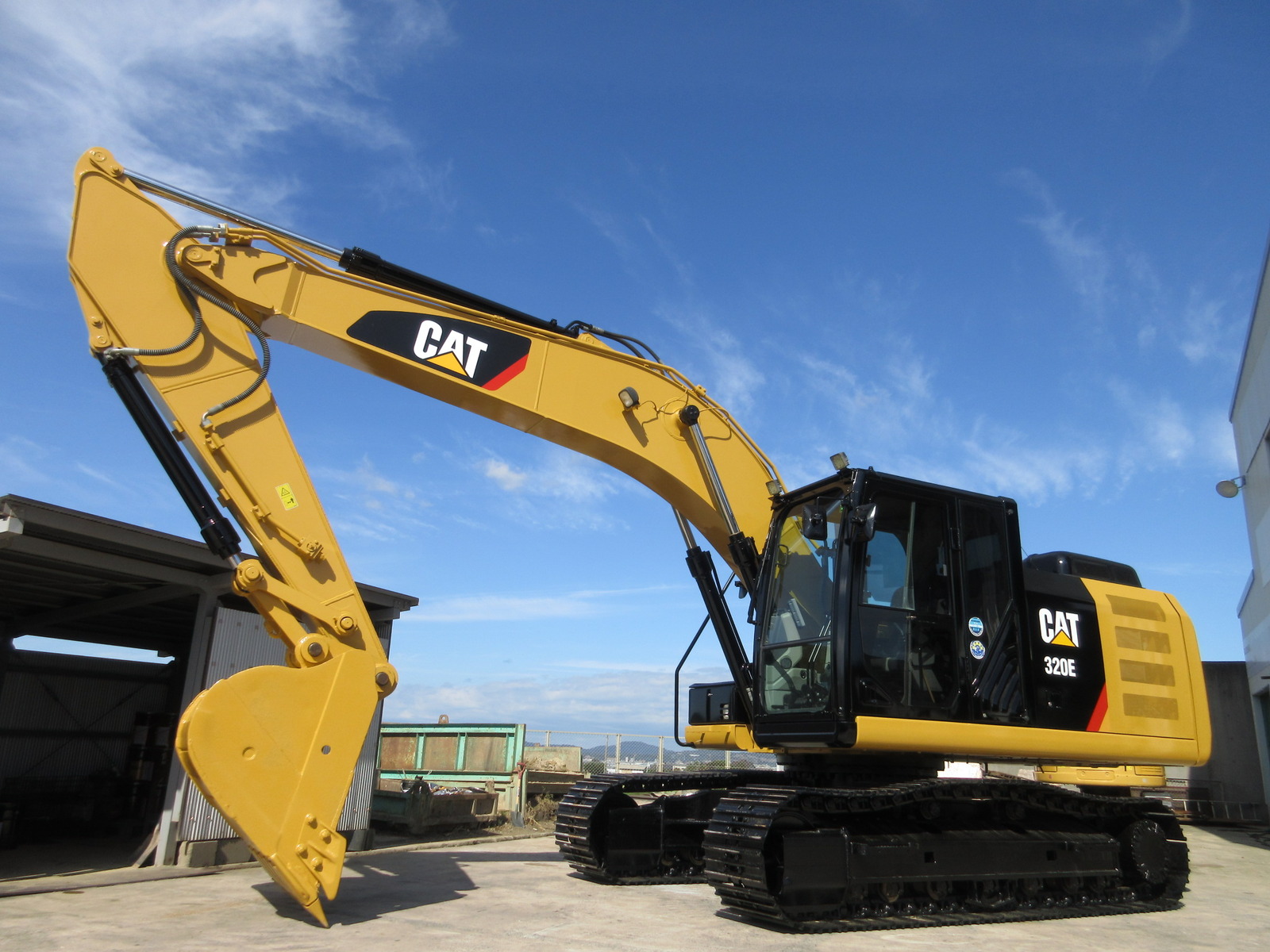 Used Construction Machine Used CAT CAT Excavator 0.7-0.9m3 320E-2